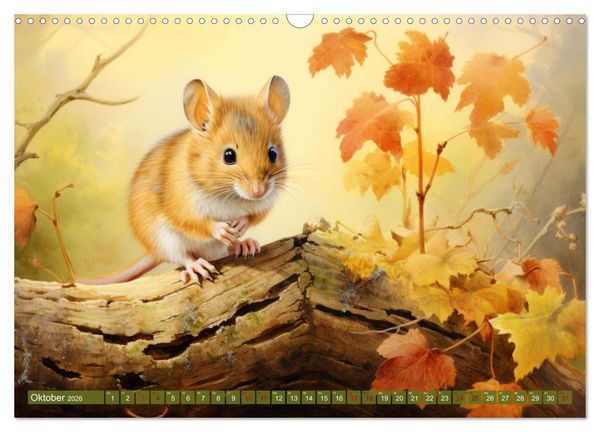 Produktbild: Zw&ouml;lf Monate im Wald (Wandkalender 2026 DIN A3 quer), CALVENDO Monatskalender