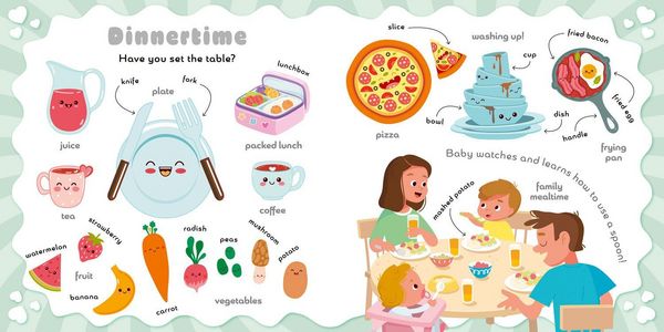 Produktbild: XSUPERCUTE FIRST WORDS AT PB