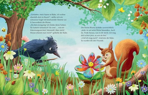 Produktbild: Die kleine Glitzerblume. Bilderbuch