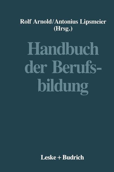 Produktbild: Handbuch der Berufsbildung