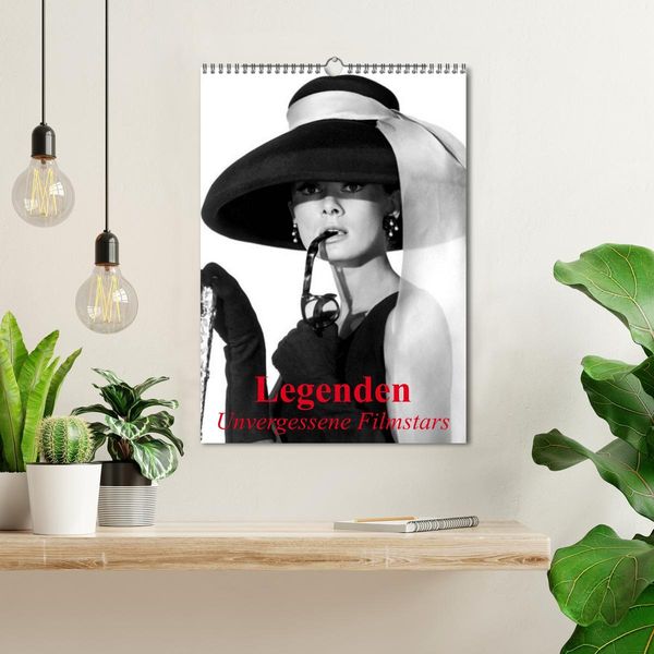 Produktbild: Legenden - Unvergessene Filmstars (Wandkalender 2026 DIN A3 hoch), CALVENDO Monatskalender