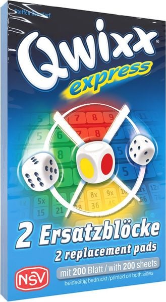 Qwixx - Express - Ersatzblöcke