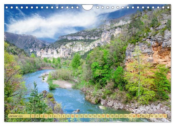 Produktbild: Cevennen - Sch&ouml;ne alte Welt (Wandkalender 2026 DIN A4 quer), CALVENDO Monatskalender