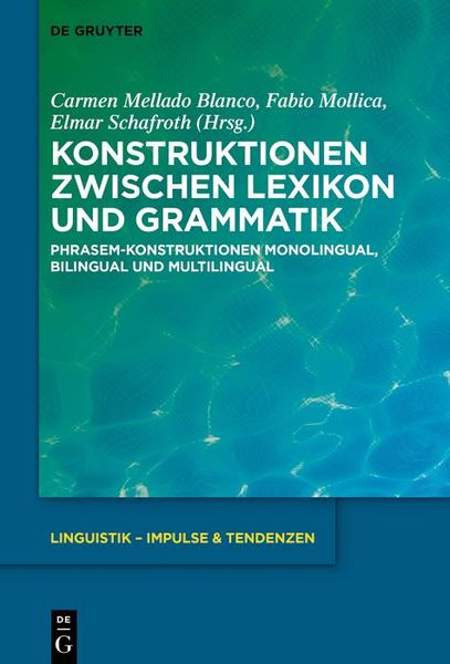 Produktbild: Konstruktionen zwischen Lexikon und Grammatik