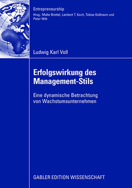 Produktbild: Erfolgswirkung des Management-Stils