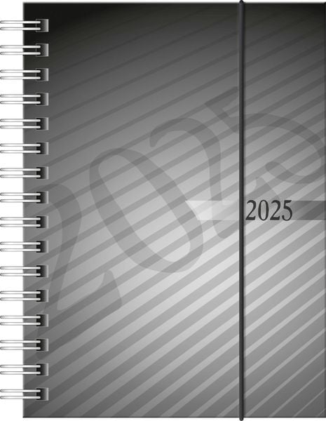 Rido/idé 7013102905 Taschenkalender Modell perfect/Technik I (2025)| 2 Seiten = 1 Woche| A6| 160 Seiten| PP-Einband| ant