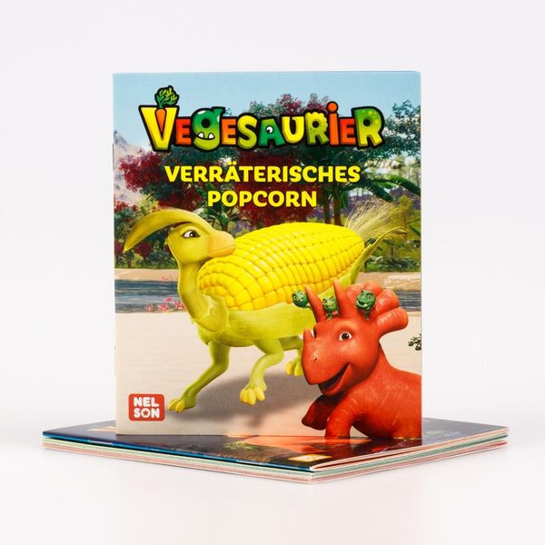 Produktbild: Nelson Mini-B&uuml;cher: 4er Vegesaurier 1-4
