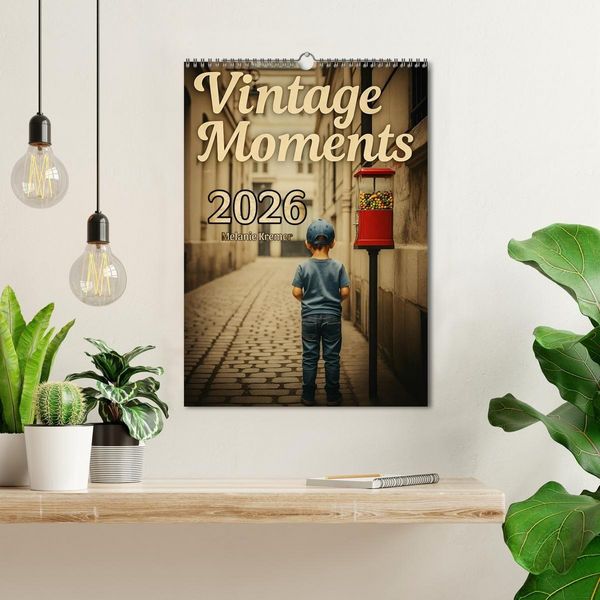 Produktbild: Vintage Moments - Klassiker f&uuml;r jeden Monat (Wandkalender 2026 DIN A3 hoch), CALVENDO Monatskalender