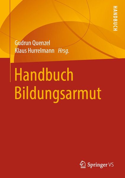 Produktbild: Handbuch Bildungsarmut