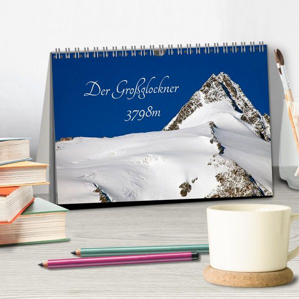 Produktbild: Der Gro&szlig;glockner 3798m (Tischkalender 2026 DIN A5 quer), CALVENDO Monatskalender