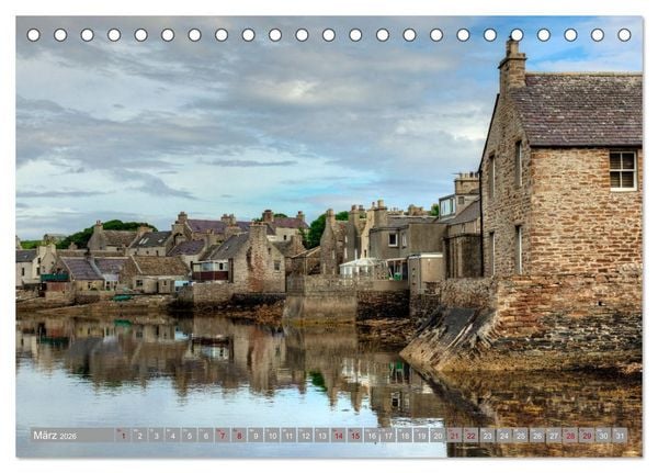 Produktbild: Orkney, Inselwelten aus Licht und Legenden. (Tischkalender 2026 DIN A5 quer), CALVENDO Monatskalender