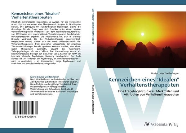 Produktbild: Kennzeichen eines "Idealen" Verhaltenstherapeuten