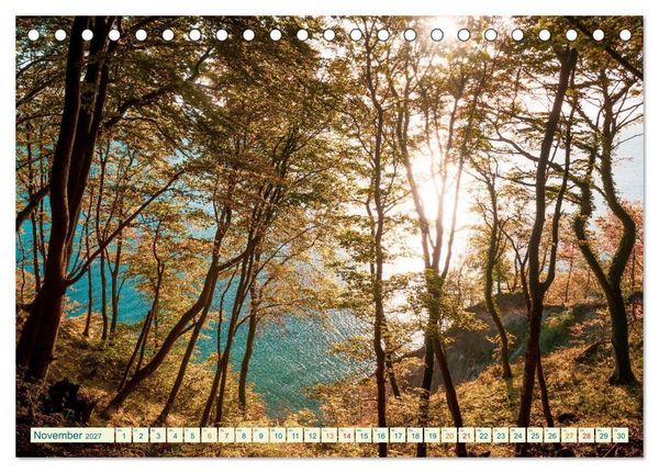 Produktbild: Insel R&uuml;gen - Malerische Kreidek&uuml;ste (Tischkalender 2027 DIN A5 quer), CALVENDO Monatskalender