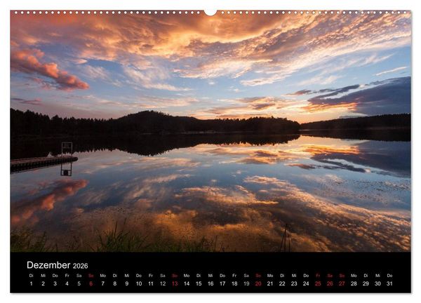 Produktbild: Wyoming & South Dakota (Wandkalender 2026 DIN A2 quer), CALVENDO Monatskalender