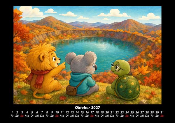 Produktbild: Vulkane der Welt - Ein Jahr voller Abenteuer 2027 Fotokalender DIN A3