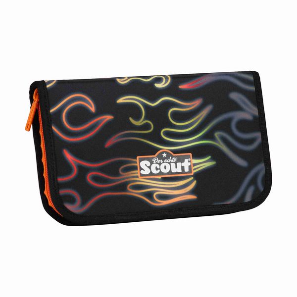 Produktbild: Scout Schulranzen Set Neo Safety Light, Schulranzen Set, 4tlg, Flames