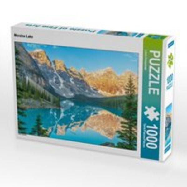 CALVENDO Puzzle Moraine Lake 1000 Teile Lege-Größe 64 x 48 cm Foto-Puzzle Bild von Lukas Proszowski