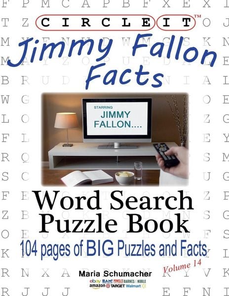 Produktbild: Circle It, Jimmy Fallon Facts, Word Search, Puzzle Book