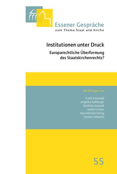 Produktbild: Institutionen unter Druck