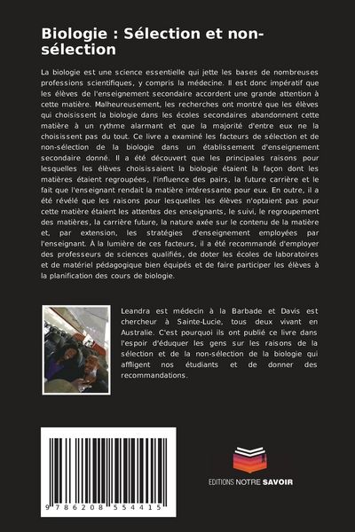 Produktbild: Biologie : S&eacute;lection et non-s&eacute;lection
