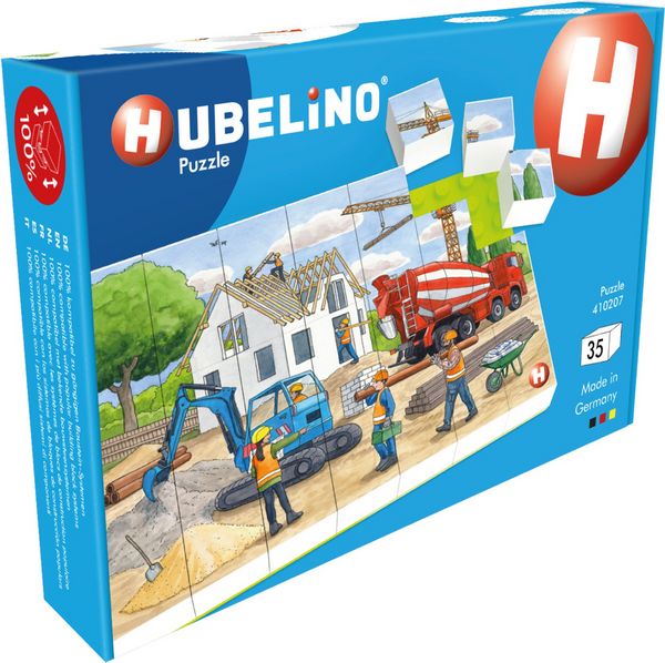 Produktbild: HUBELiNO Puzzle Auf der Baustelle 35 Teile