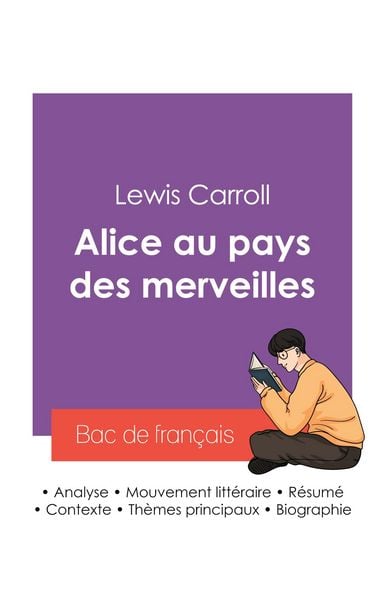 Produktbild: R&eacute;ussir son Bac de fran&ccedil;ais 2027 : Analyse du roman Alice au pays des merveilles de Lewis Carroll