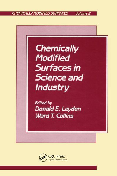 Produktbild: Chemically Modified Surfaces in Science and Industry