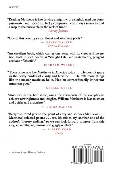 Produktbild: Selected Poems and Translations