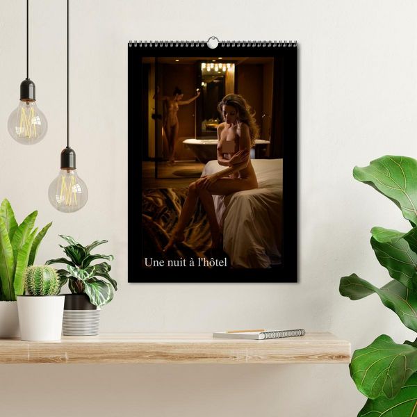 Produktbild: Une nuit &agrave; l'h&ocirc;tel (Calendrier mural 2026 DIN A3 horizontal), CALVENDO calendrier mensuel