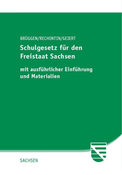 Produktbild: Schulgesetz f&uuml;r den Freistaat Sachsen