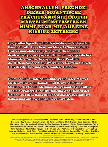 Produktbild: Die besten Marvel-Geschichten aller Zeiten: Marvel Treasury Edition