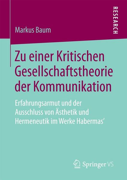 Produktbild: Zu einer Kritischen Gesellschaftstheorie der Kommunikation