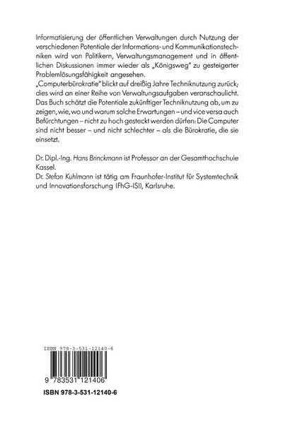 Produktbild: Computerb&uuml;rokratie