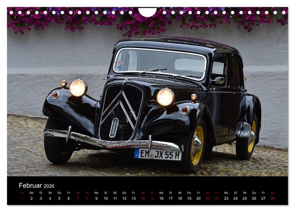 Produktbild: Citro&euml;n 11CV Traction Avant (Wandkalender 2026 DIN A4 quer), CALVENDO Monatskalender