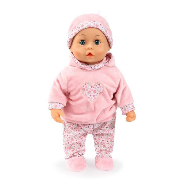 Produktbild: Puppe First Words Baby Herzen rosa 38cm