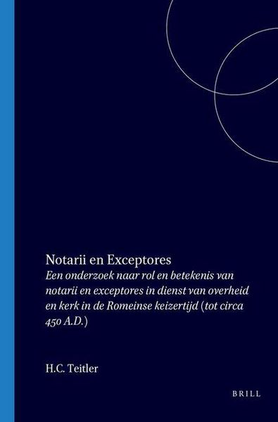 Produktbild: Notarii En Exceptores
