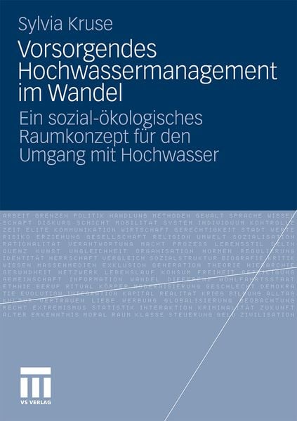 Vorsorgendes Hochwassermanagement im Wandel, Taschenbuch von Sylvia Kruse, VS Verlag für Sozialwissenschaften, 9783531172088