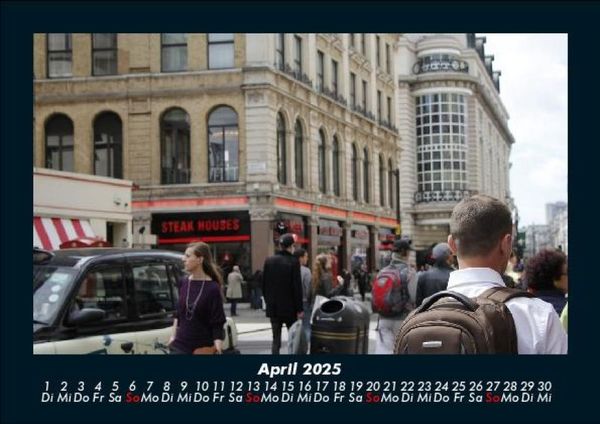 Produktbild: Londons sch&ouml;nste Seiten 2025 Fotokalender DIN A5
