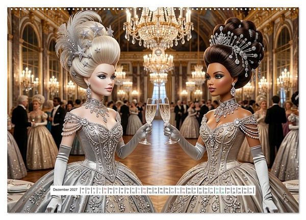 Produktbild: Fabulous Dolls &ndash; Belle &Eacute;poque (Wandkalender 2027 DIN A2 quer), CALVENDO Monatskalender