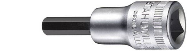 Produktbild: Stahlwille 49 6 02050006 Innen-Sechskant Steckschl&uuml;ssel-Bit-Einsatz 6 mm 3/8" (10 mm)