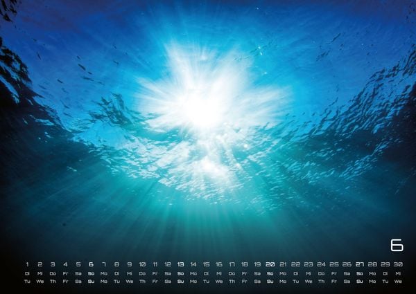 Produktbild: Meer &ndash; Im Rhythmus der Gezeiten! - 2027 - Kalender DIN A2