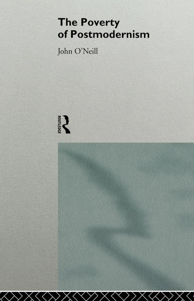 Produktbild: The Poverty of Postmodernism