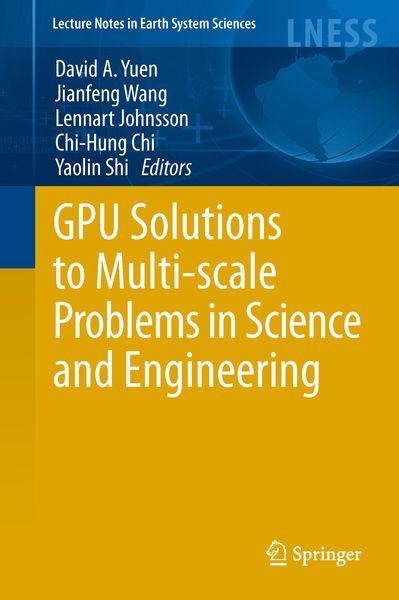 Produktbild: GPU Solutions to Multi-scale Problems in Science and Engineering