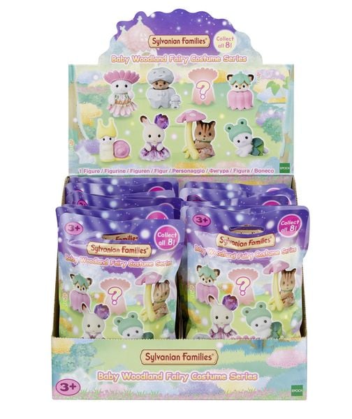 Produktbild: Sylvanian Families 5872 - Waldfeen, Sammelfigur Baby Woodland Fairy Costume Series, 1 St&uuml;ck sortiert