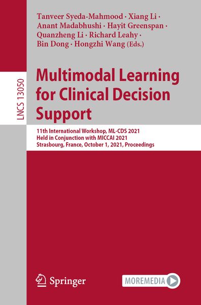 Produktbild: Multimodal Learning for Clinical Decision Support