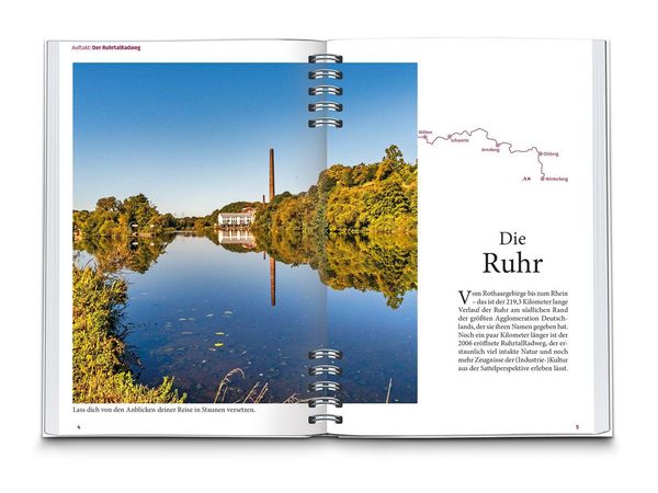 Produktbild: KOMPASS Radreisef&uuml;hrer RuhrtalRadweg