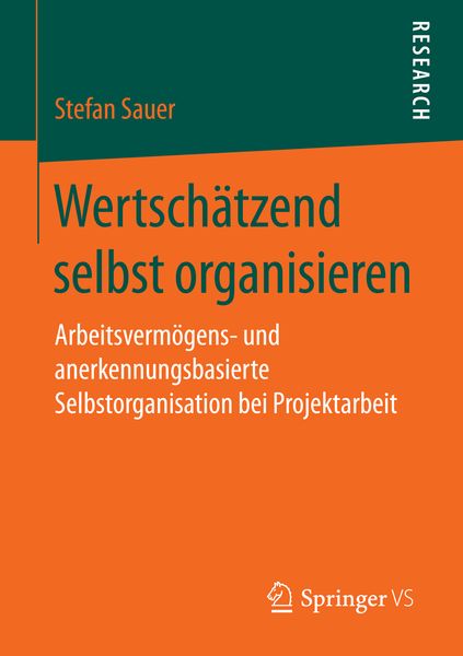 Produktbild: Wertsch&auml;tzend selbst organisieren