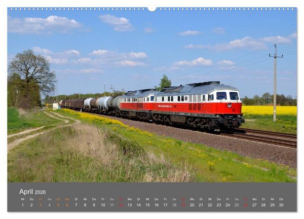 Produktbild: Eisenbahn Kalender 2026 - Oberlausitz und Nachbarl&auml;nder (hochwertiger Premium Wandkalender 2026 DIN A2 quer), Kunstdruck in Hochglanz
