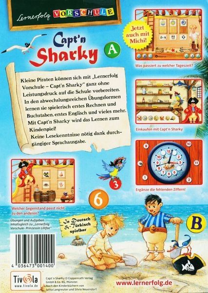 Produktbild: Lernerfolg Vorschule - Capt'n Sharky