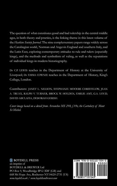 Produktbild: The Haskins Society Journal 8